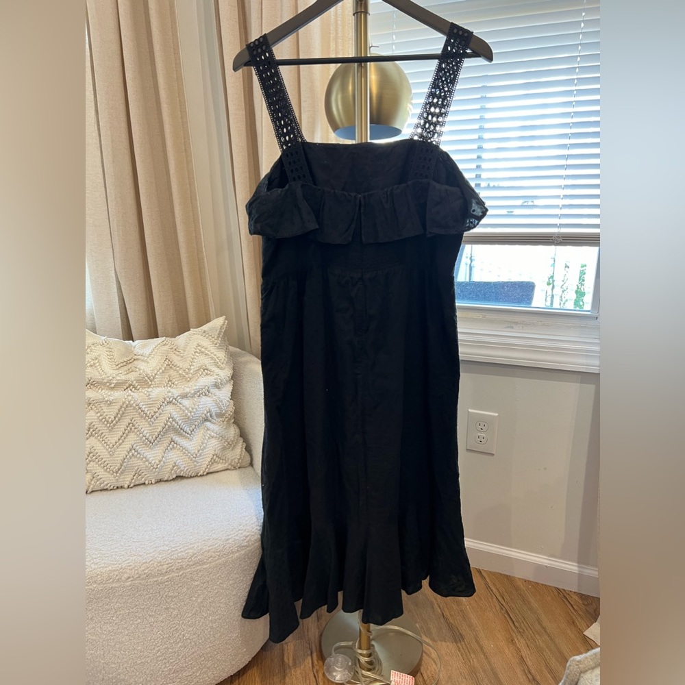 J.Crew Black Dress with lace | Size 12T - Picture 5 of 8